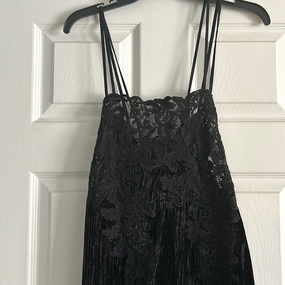 NWT black Topshop slip dress, Large